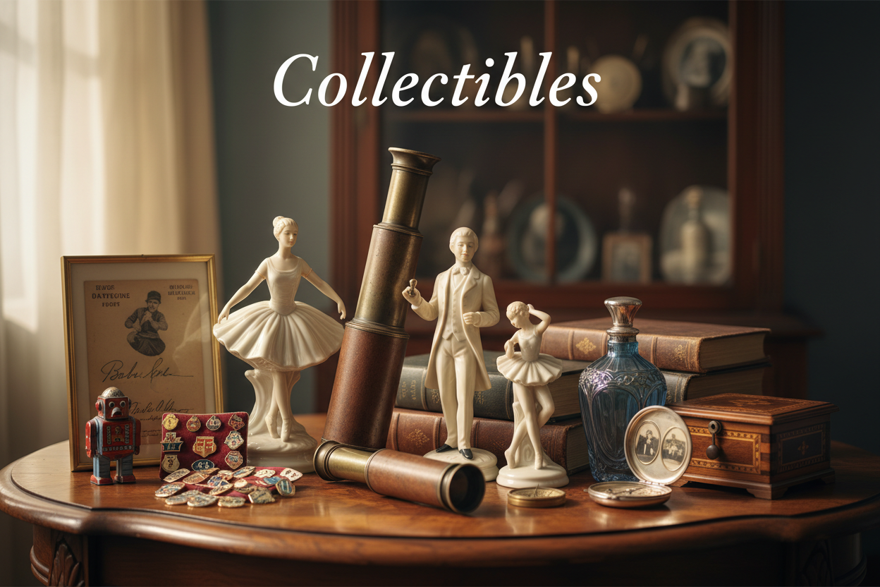 Collectibles, Vintage Figurines & Rare Treasures - Found & Gathered LLC