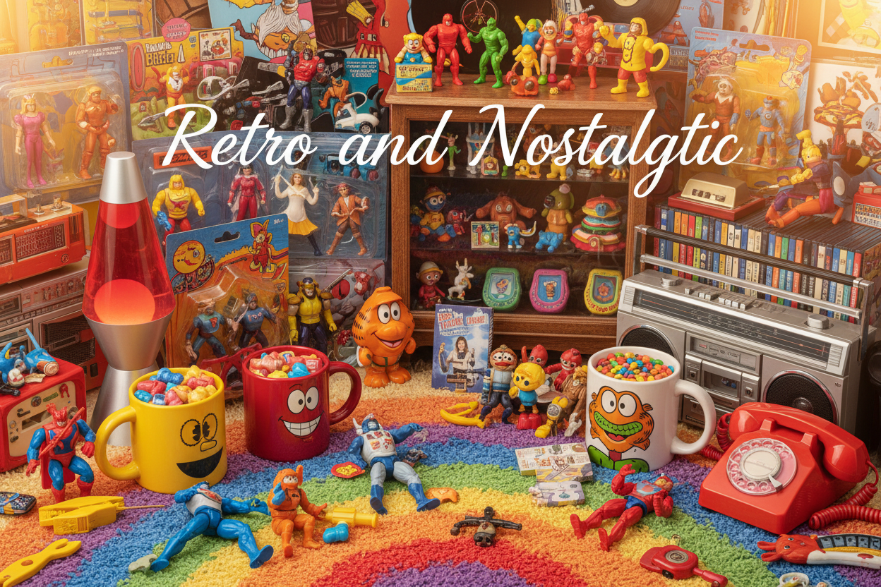 Retro & Nostalgic Collectibles - Vintage Toys & Decor | Found ...