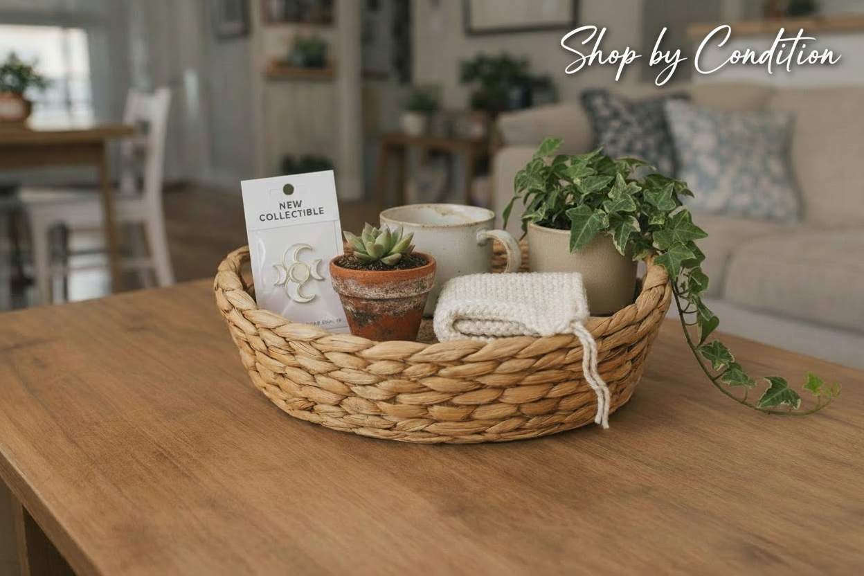 Shop by Condition - New, Vintage & Pre-Owned Items | Found & Gathered ...