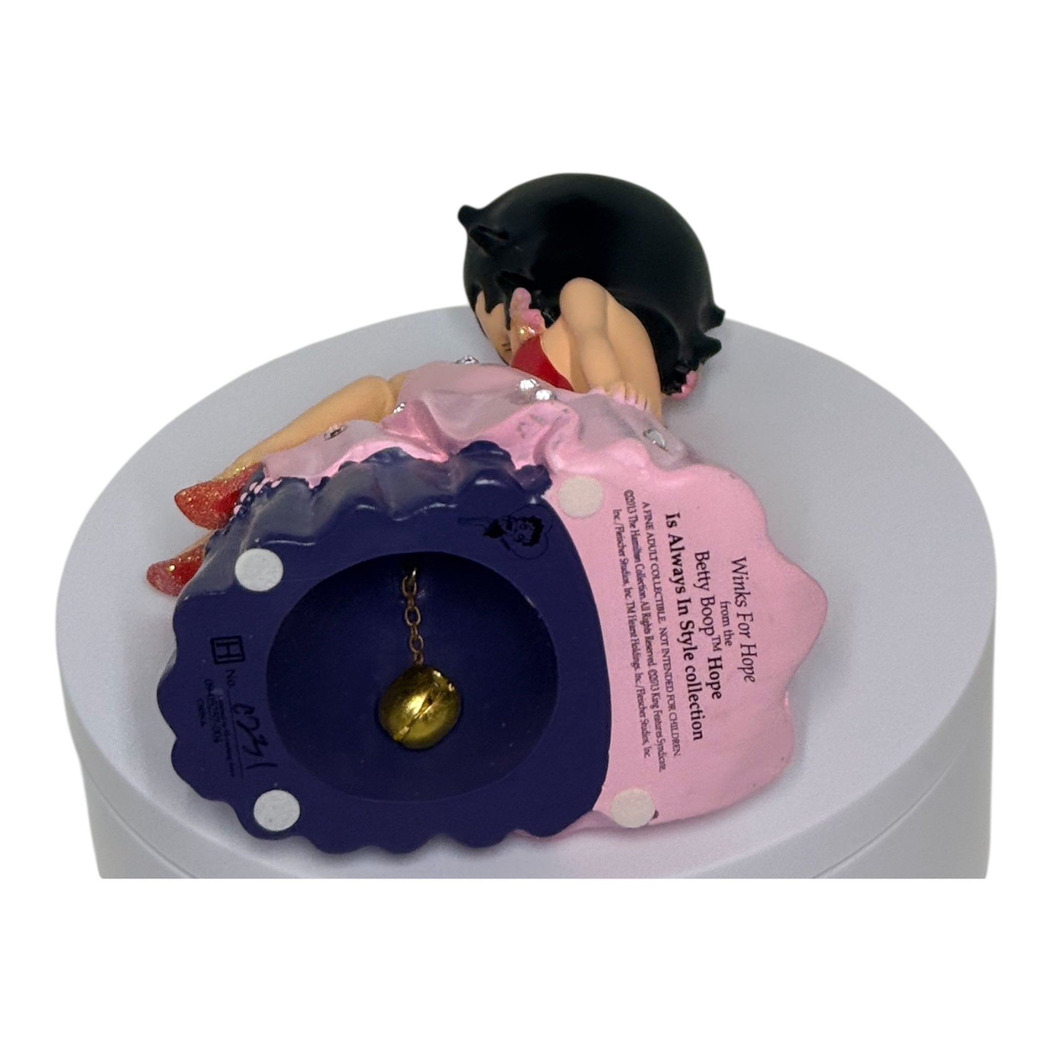 Betty Boop 'Heart of Hope' Breast Cancer Awareness Resin Figurine