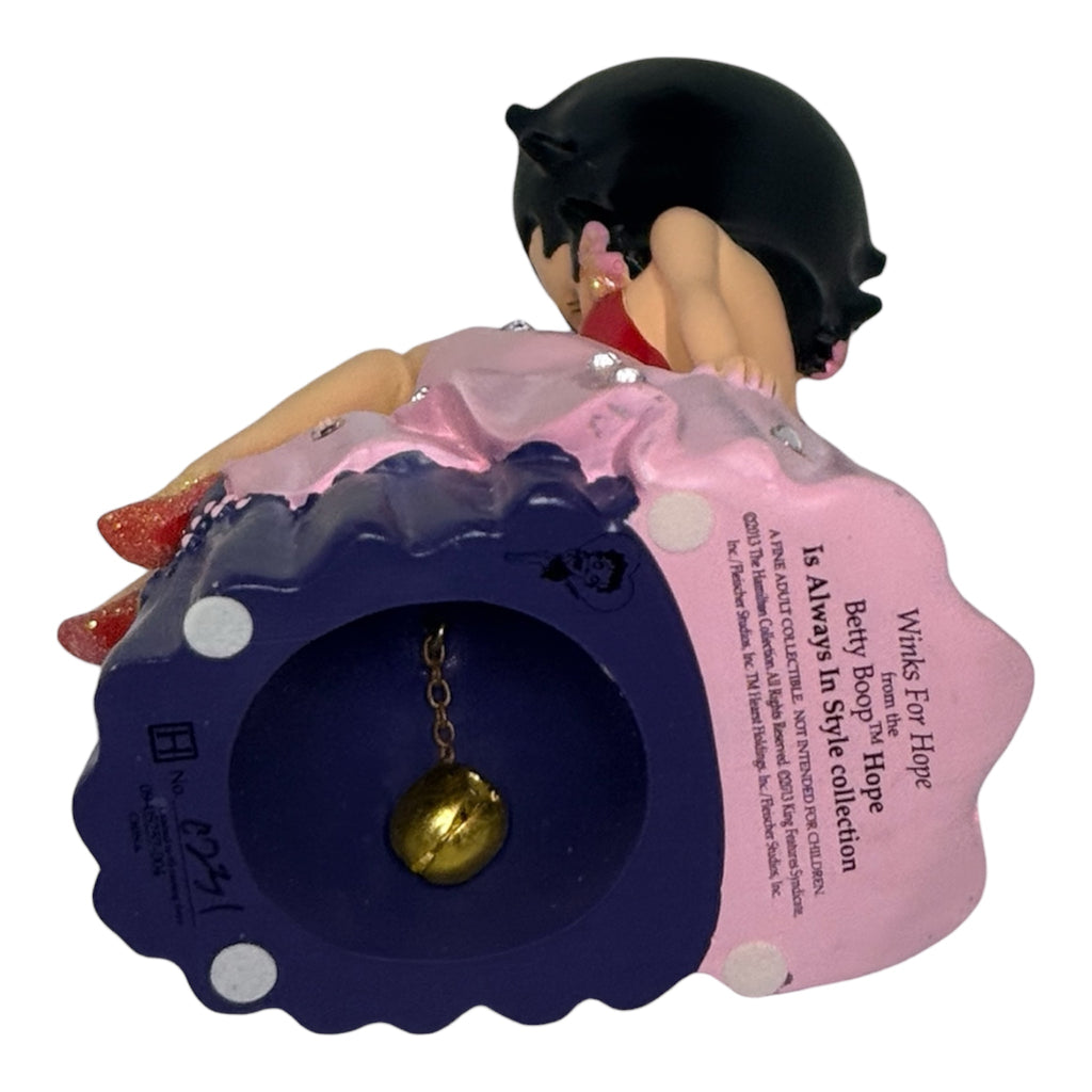 Betty Boop 'Heart of Hope' Breast Cancer Awareness Resin Figurine
