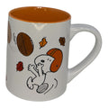 Peanuts Snoopy & Woodstock Football Mug — 14 oz Licensed Ceramic