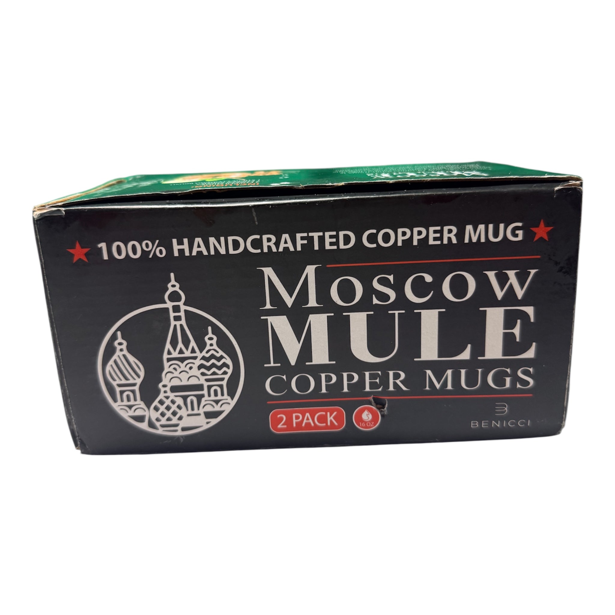 Moscow Mule Copper Mugs Set — Classic Cocktail Barware with Accessories