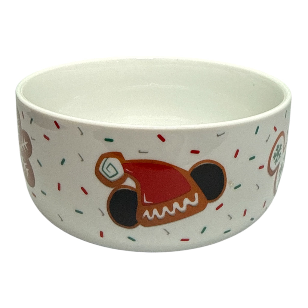 Disney Mickey Mouse Holiday Bowl - Festive Christmas Collectible