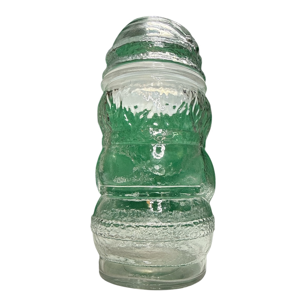Vintage Libbey Santa Claus Glass Jar - Canadian Mid-Century Holiday Decor
