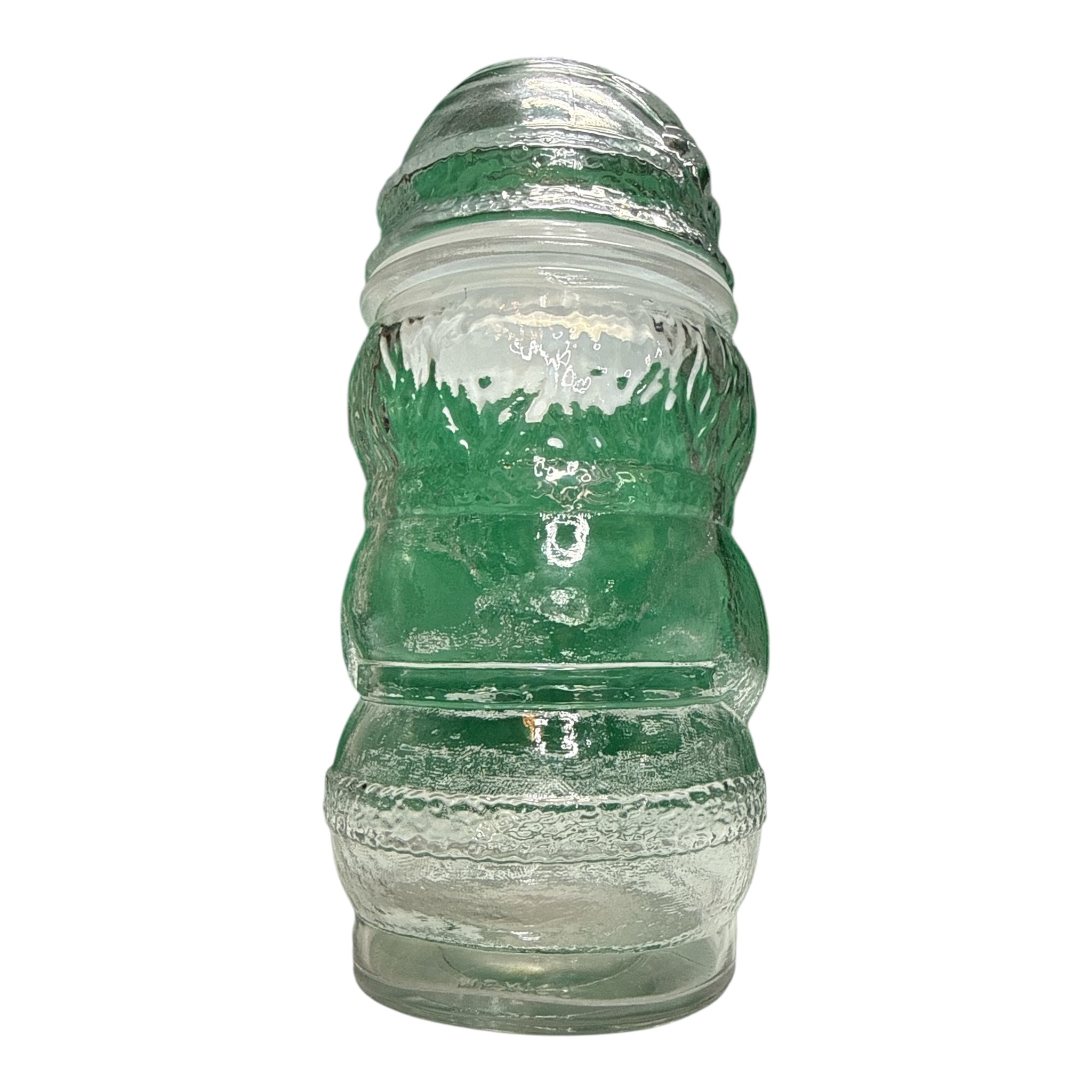 Vintage Libbey Santa Claus Glass Jar - Canadian Mid-Century Holiday Decor