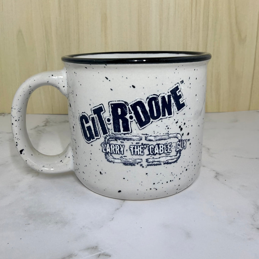 Ceramic Coffee Mug ‘Git R Done’ Larry The Cable Guy