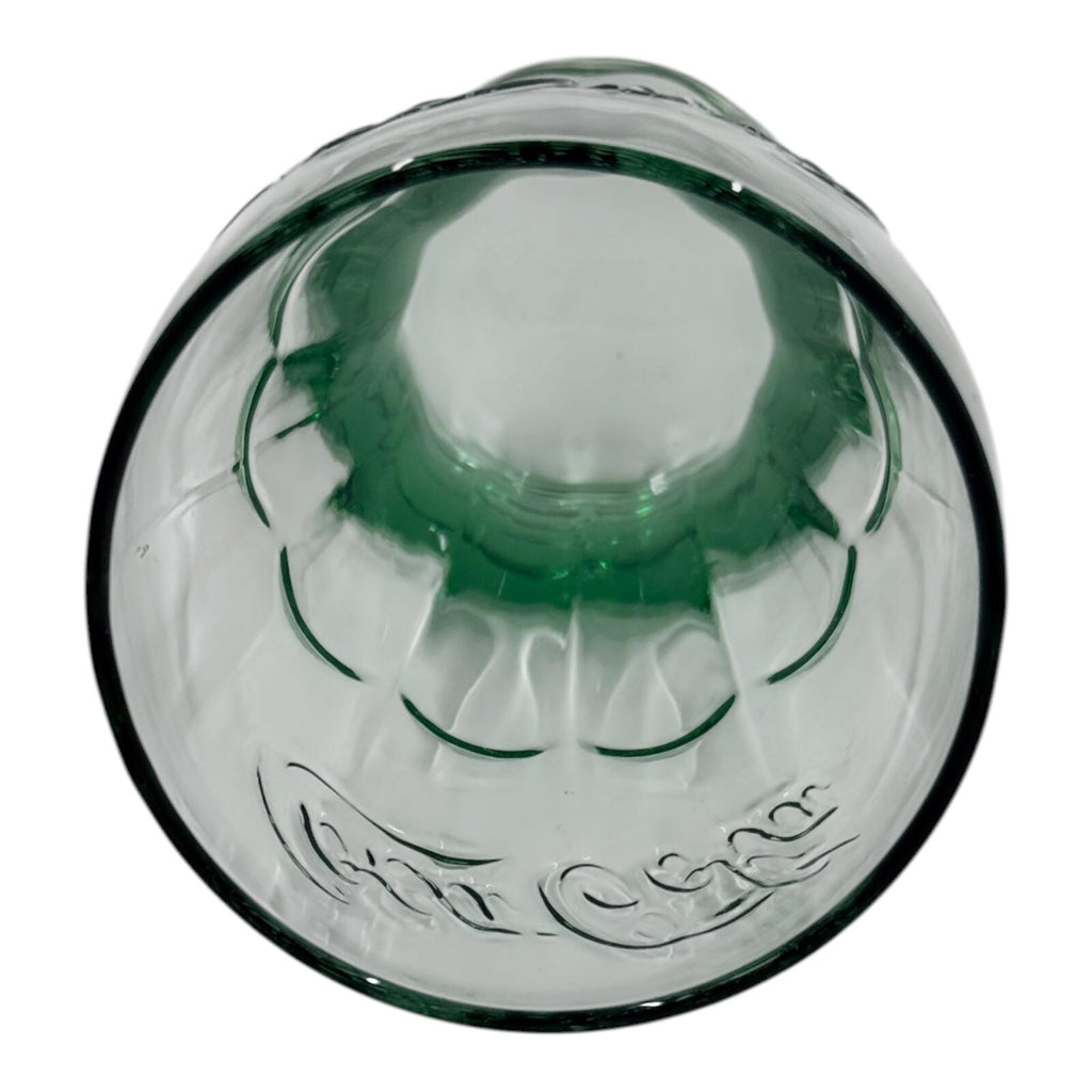 Coca-Cola Contour Glass | Vintage Green-Tinted Collectible Drinkware
