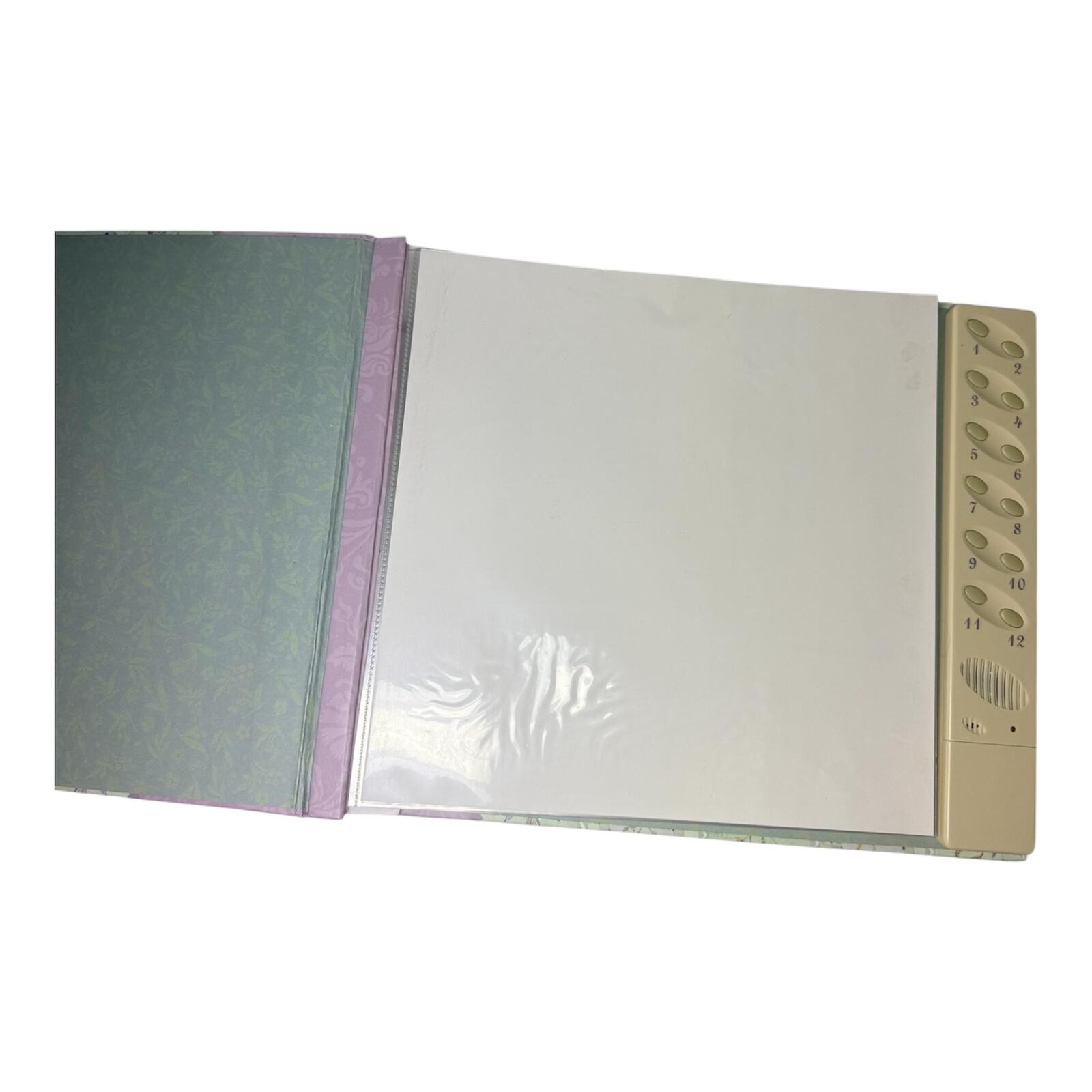 K & Company Sound of Memories Recordable 12x12 Scrapbook Album  Rare Collectible