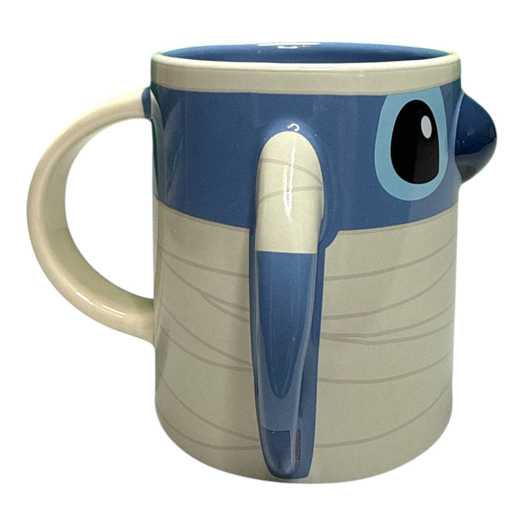 Hallmark Disney Mummy Stitch Sculpted Mug - Limited Edition Halloween Collectible