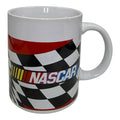 Vintage NASCAR Checkered Flag Ceramic Coffee Mug