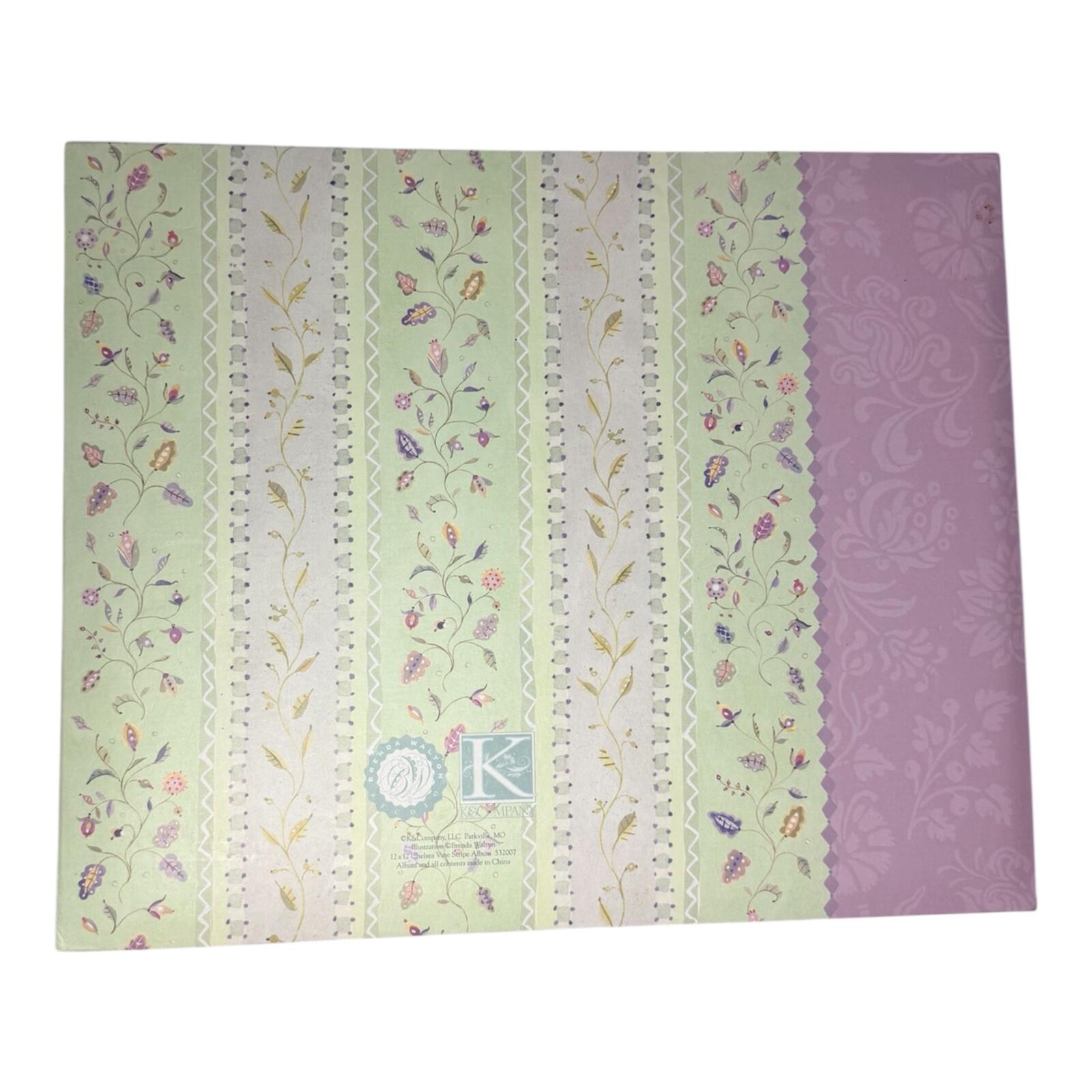 K & Company Sound of Memories Recordable 12x12 Scrapbook Album  Rare Collectible