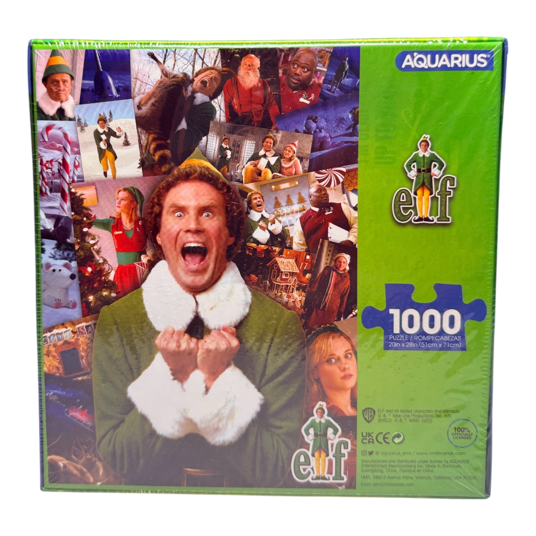 Elf Movie Jigsaw Puzzle – Aquarius Licensed (2003)