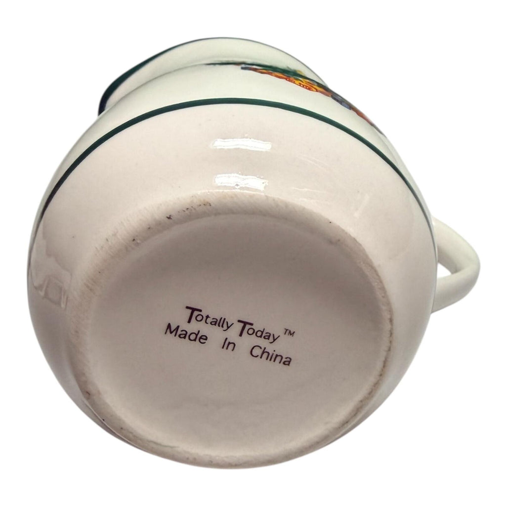 Totally Today Christmas Tree Ceramic Creamer & Pitcher