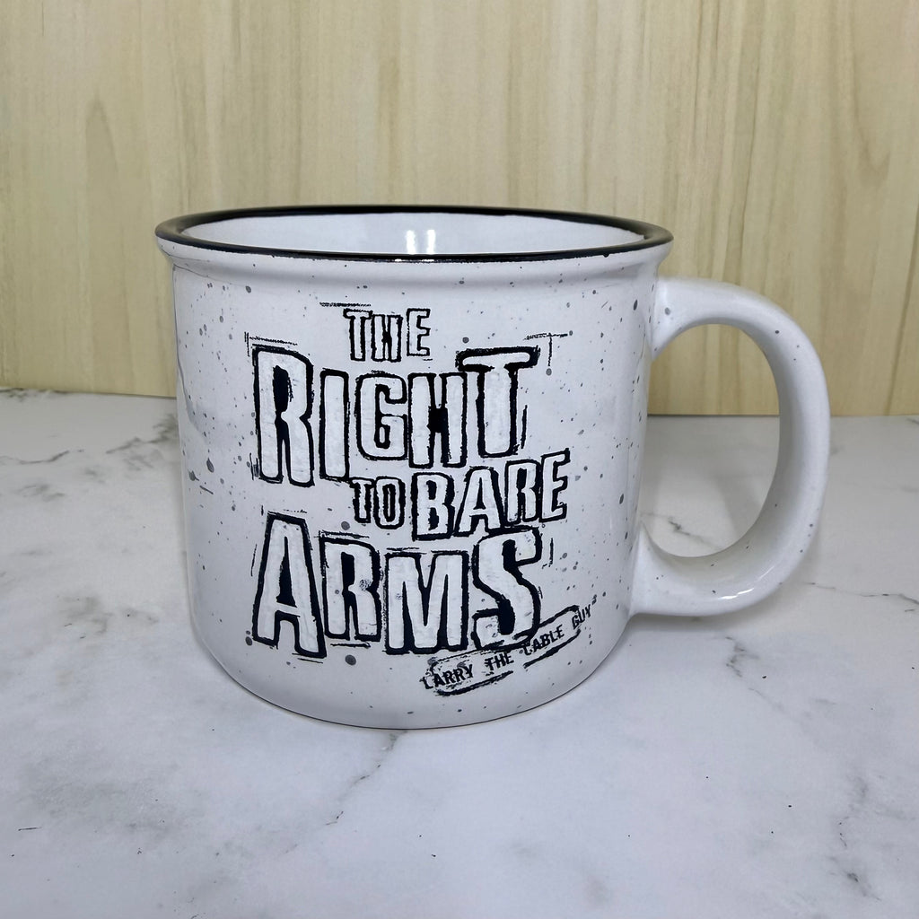 Ceramic Coffee Mug, Larry The Cable Guy ‘The Right To Bare Arms’