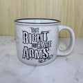 Ceramic Coffee Mug, Larry The Cable Guy ‘The Right To Bare Arms’