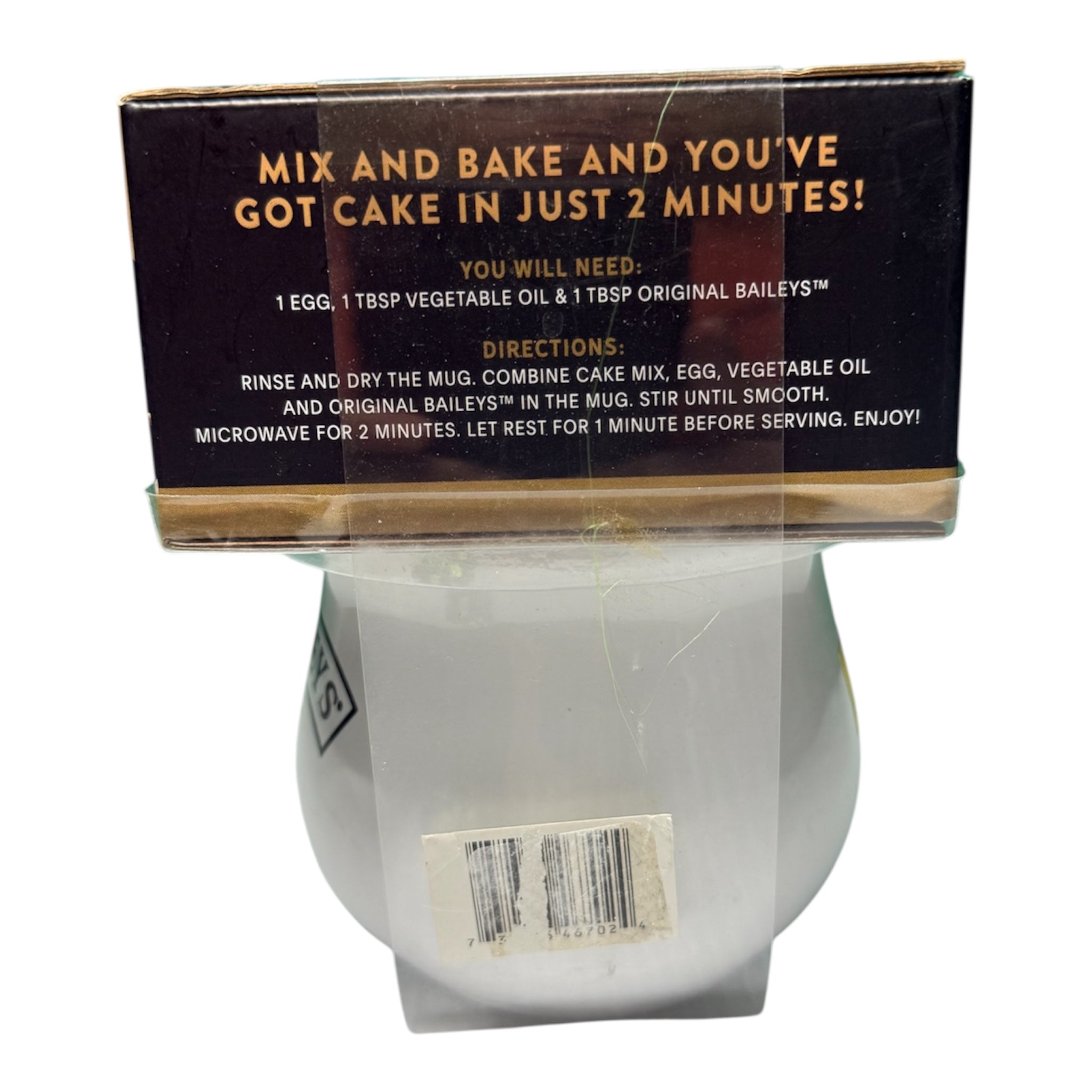 Baileys Irish Cream Mug Cake Gift Set