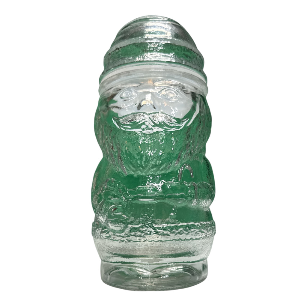 Vintage Libbey Santa Claus Glass Jar - Canadian Mid-Century Holiday Decor