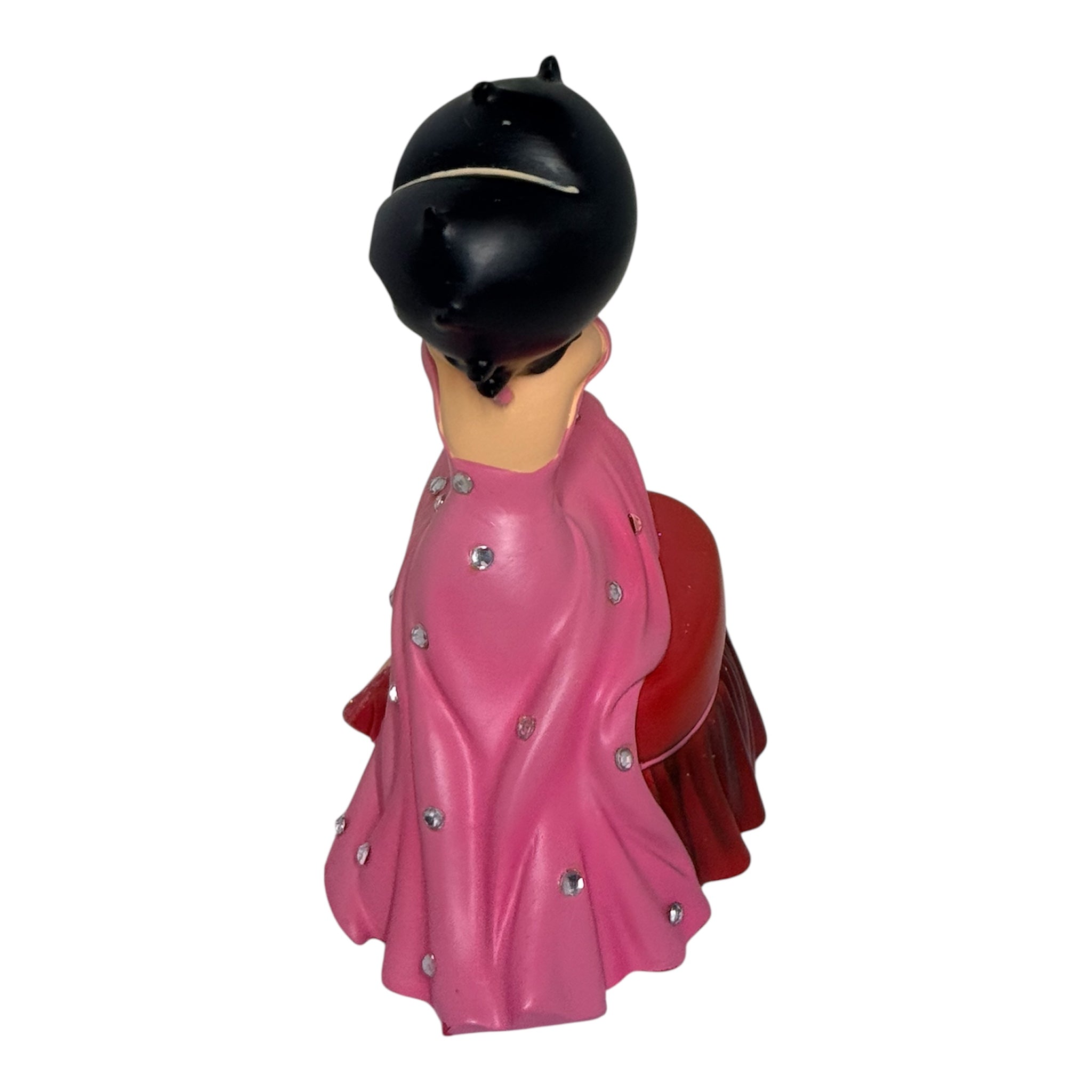 Betty Boop Pink Gown Figurine with Rhinestones