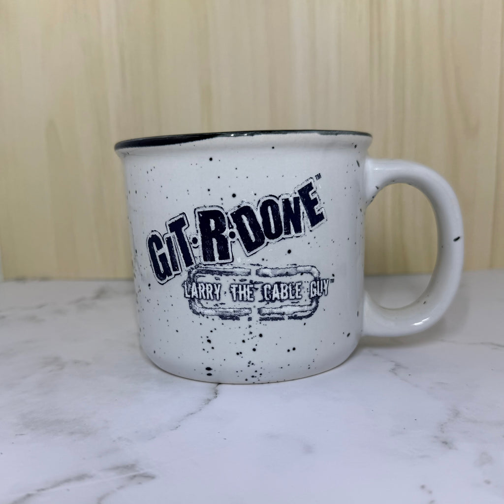 Ceramic Coffee Mug ‘Git R Done’ Larry The Cable Guy