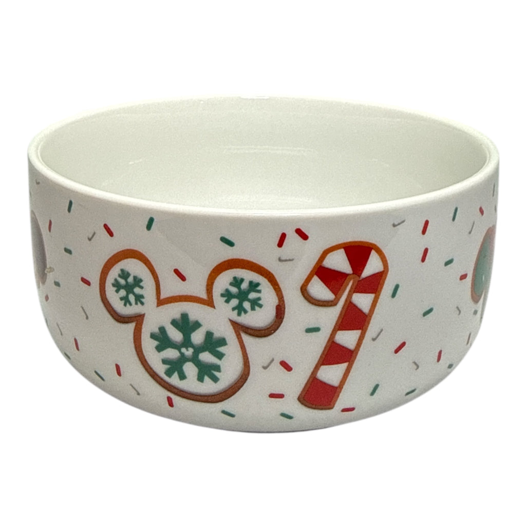 Disney Mickey Mouse Holiday Bowl - Festive Christmas Collectible