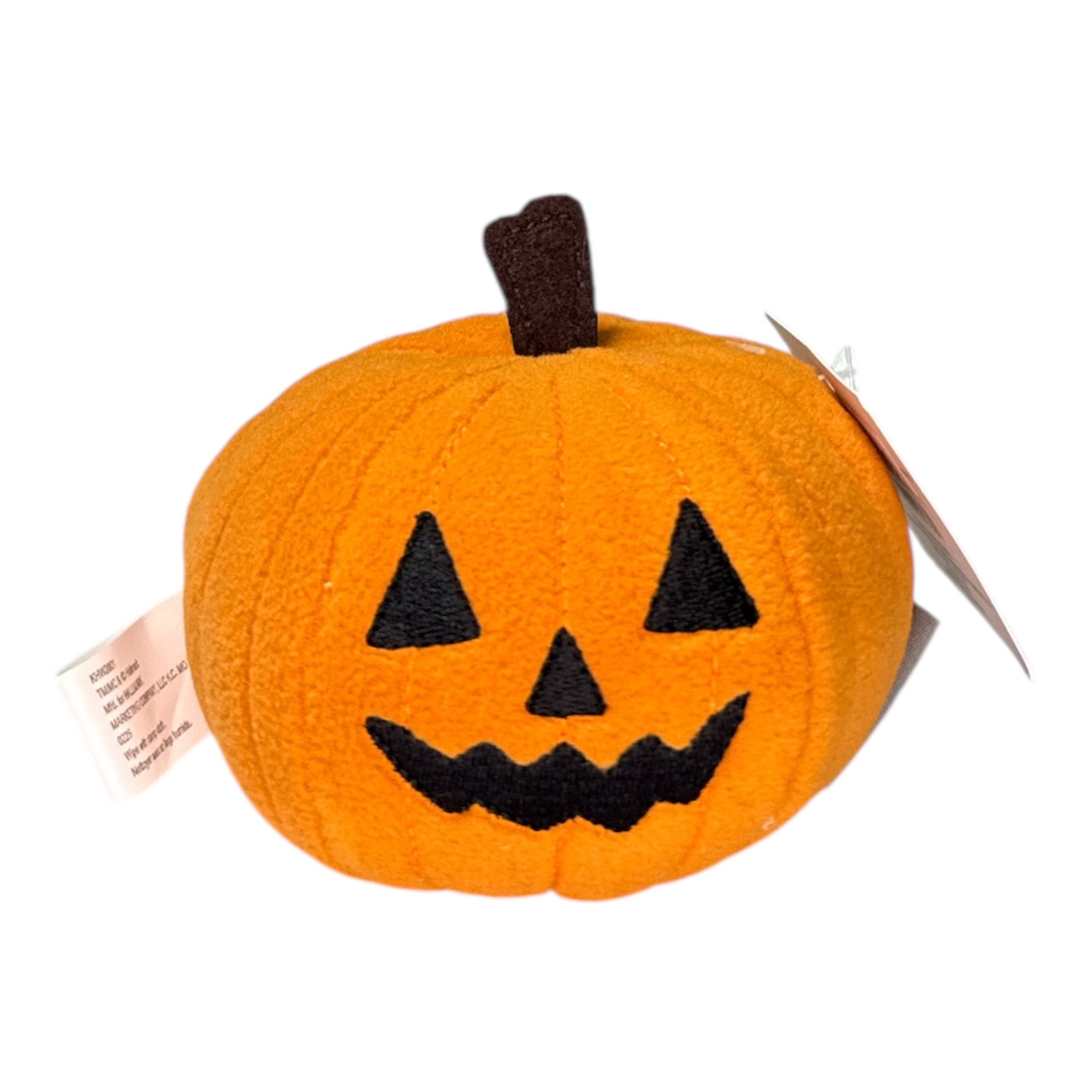 Hallmark Zip-A-Long Jack-o'-Lantern - Interactive Halloween Plush Toy