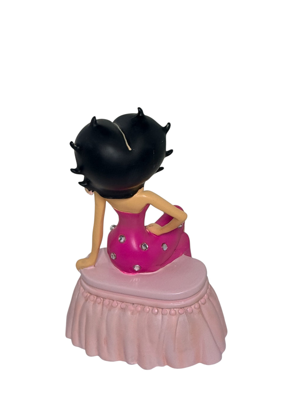 Betty Boop Pink Ribbon Limited Edition Hand Bell - Hamilton Collection