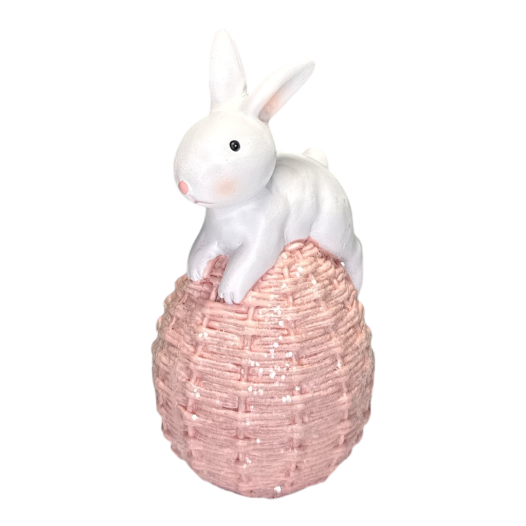 Banners Hallmark Shop Bunny on Egg (Pink)