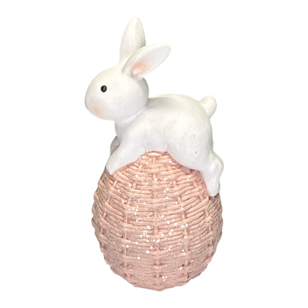 Banners Hallmark Shop Bunny on Egg (Pink)
