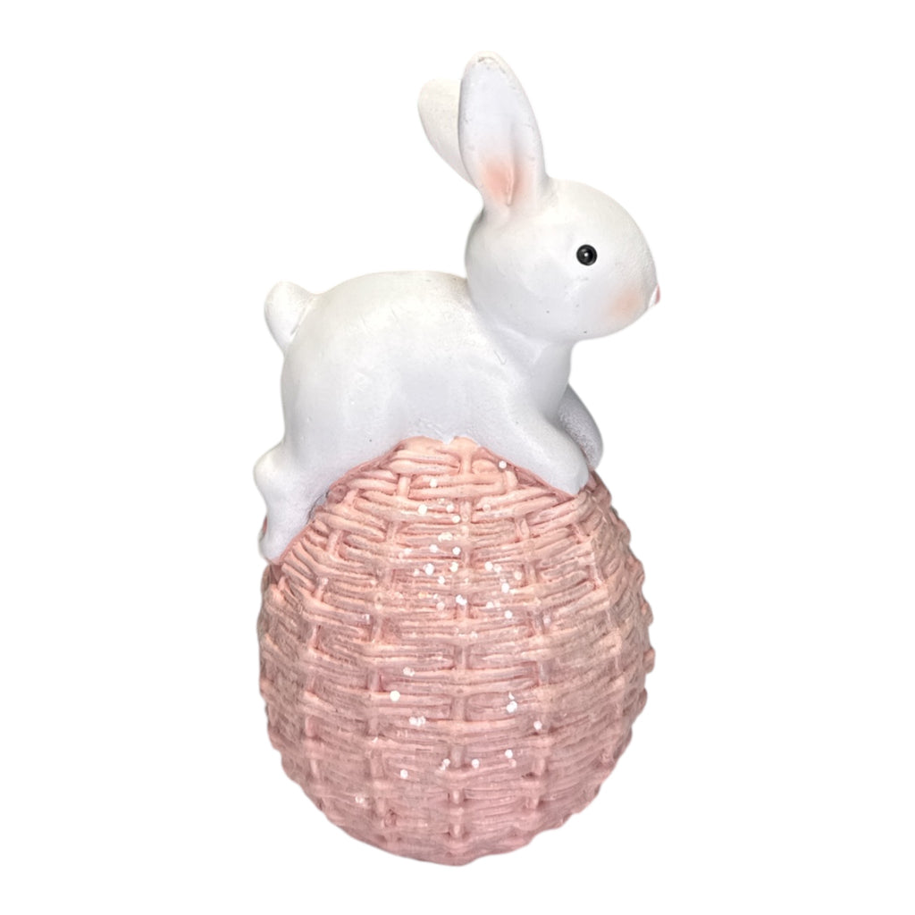 Banners Hallmark Shop Bunny on Egg (Pink)
