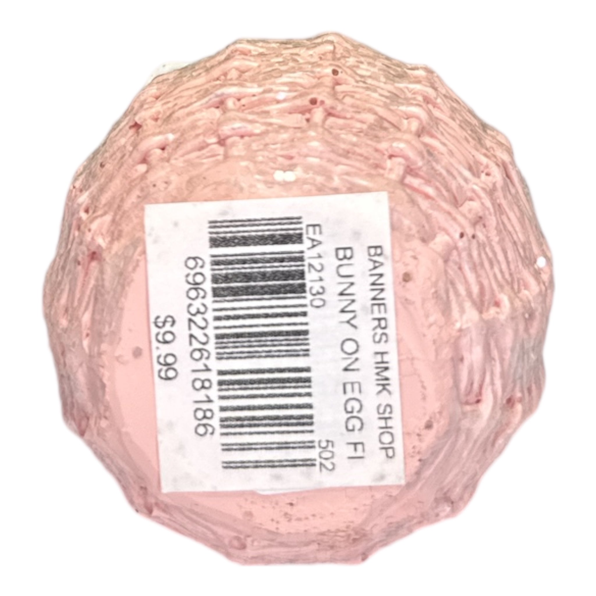 Banners Hallmark Shop Bunny on Egg (Pink)