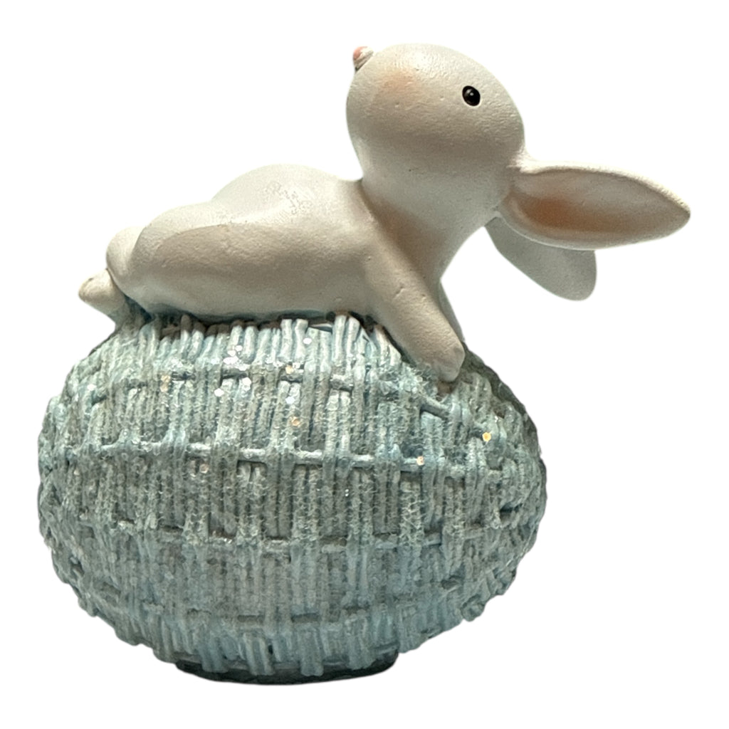 Banners Hallmark Shop Bunny on Egg (Blue)