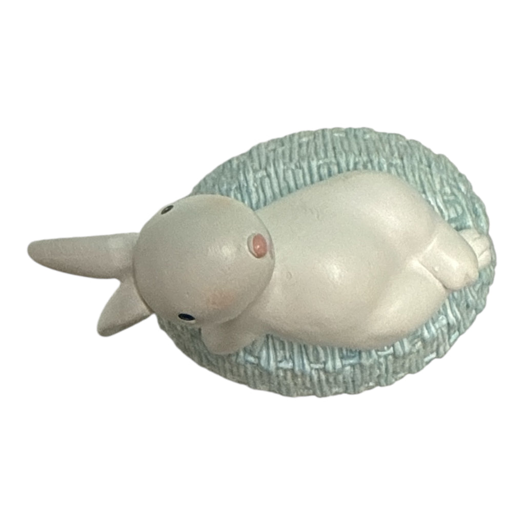 Banners Hallmark Shop Bunny on Egg (Blue)