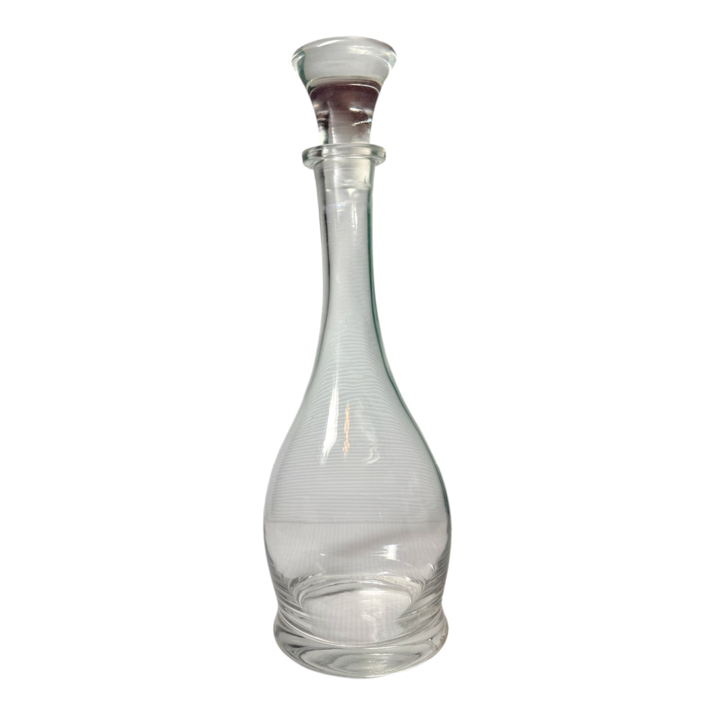 Vintage Glass Decanter — Classic Barware for Wine & Spirits