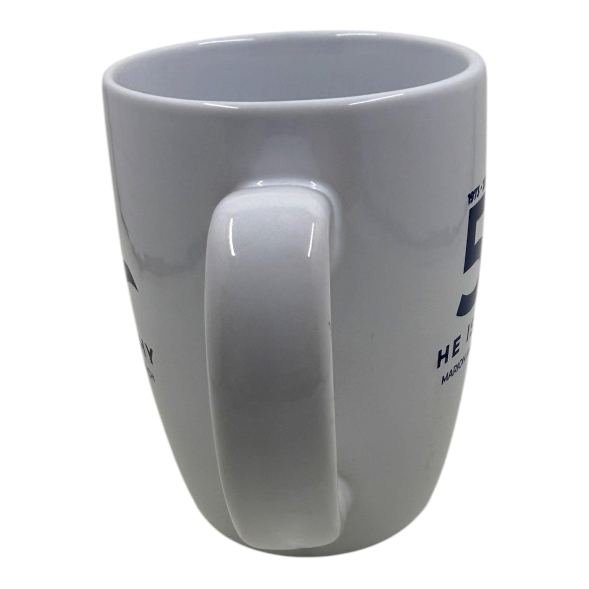 Church 50th Anniversary Ceramic Mug | "He Is Worthy" 1973–2023 Commemorative