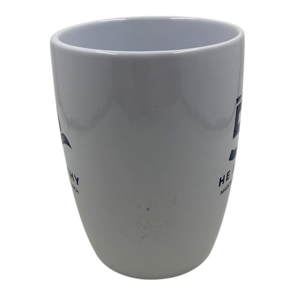 Church 50th Anniversary Ceramic Mug | "He Is Worthy" 1973–2023 Commemorative