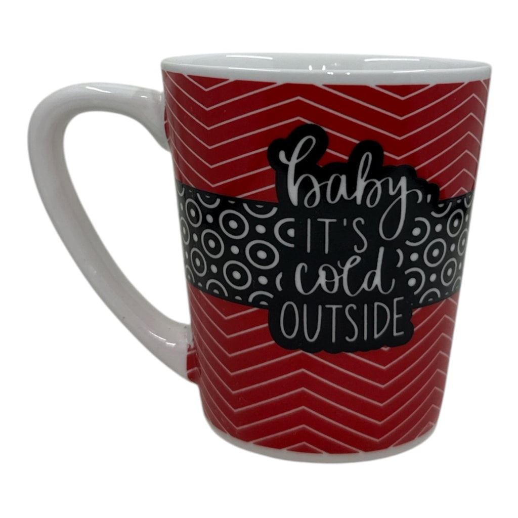 "Baby It's Cold Outside" Ceramic Mug | California Pantry 2022 Christmas Collection
