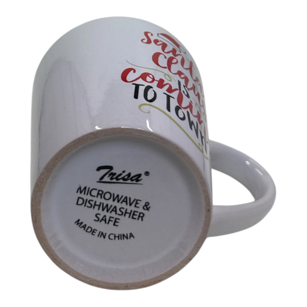 "All I Want for Christmas" Santa Hat Ceramic Mug | Festive Holiday Drinkware