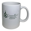 Vintage GreenPond Baptist Church Promotional Mug | Woodruff, SC | Religious Americana Collectible