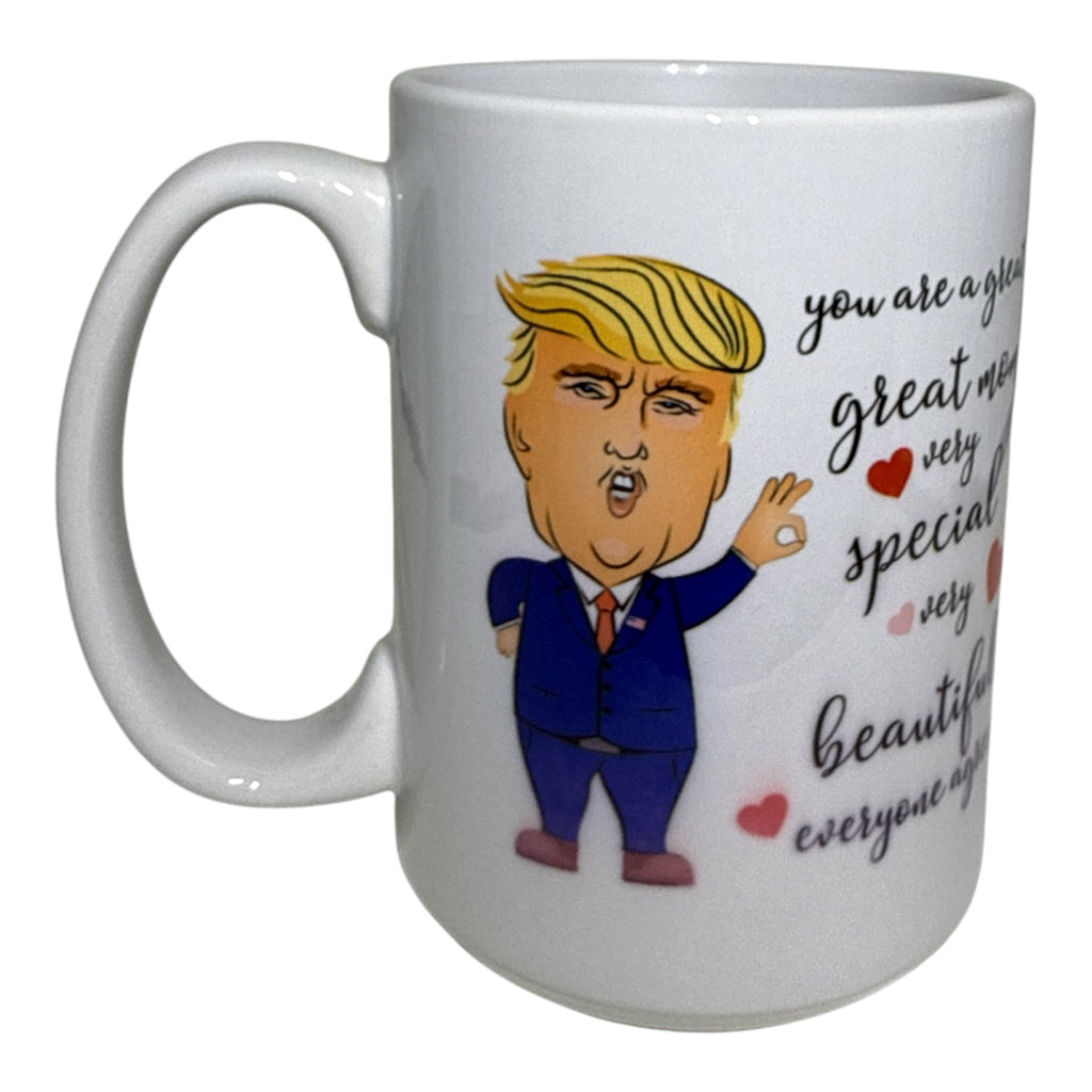 Trump Mother's Day Novelty Mug | Political Humor Ceramic Gift