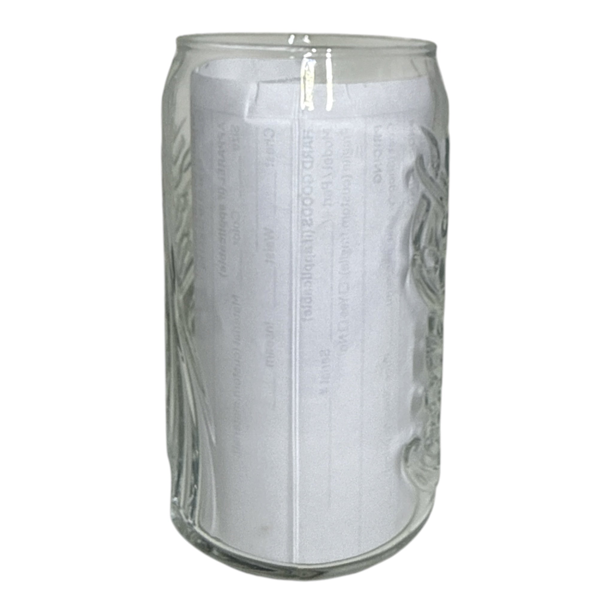 Coca-Cola Can-Shaped Glass | Vintage Licensed Collectible Drinkware