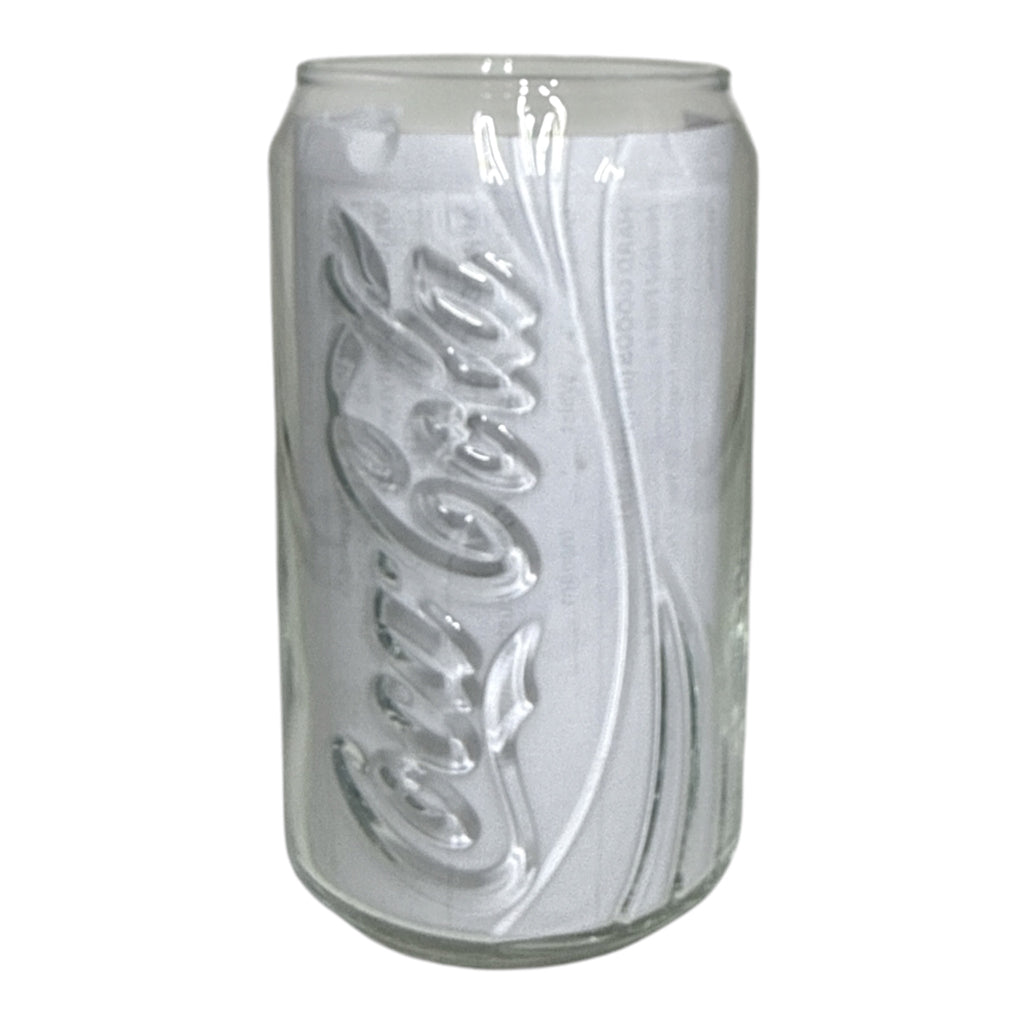 Coca-Cola Can-Shaped Glass | Vintage Licensed Collectible Drinkware