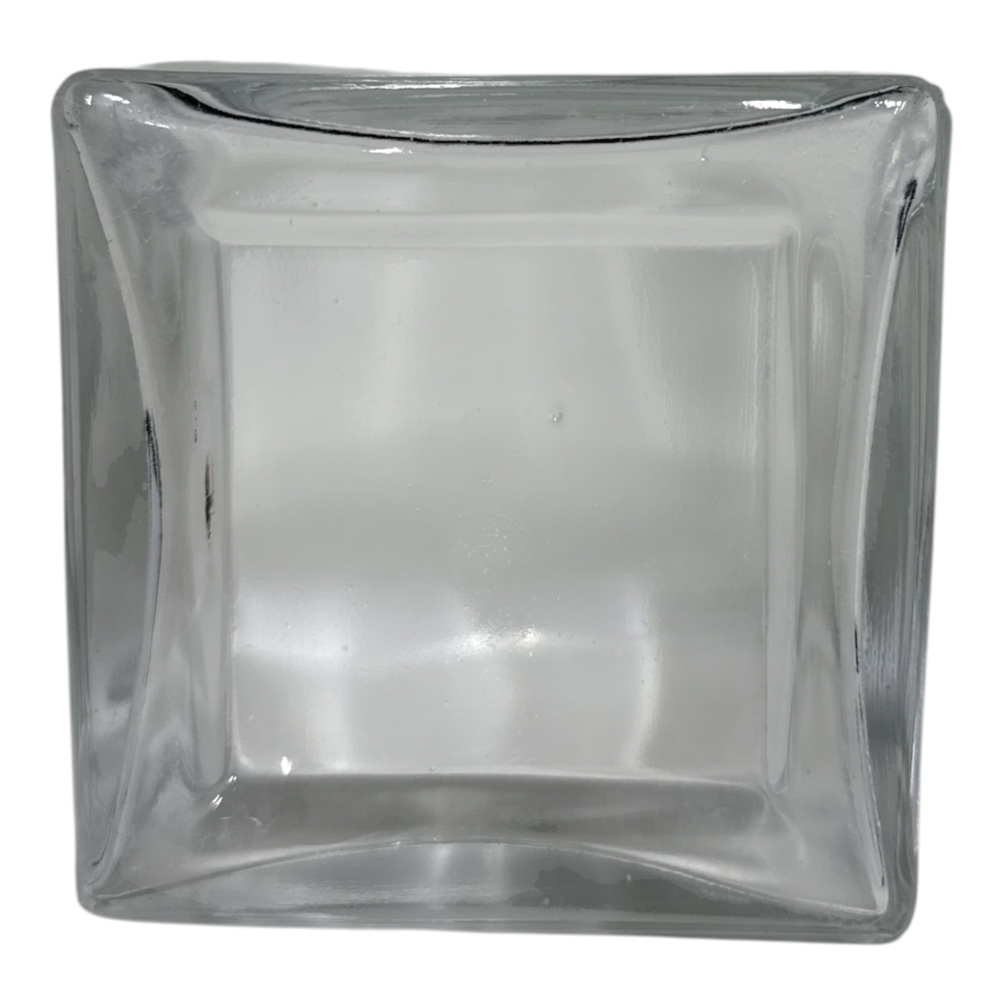 Square Glass Vase | Minimalist Home Décor for Florals, Candles & Centerpieces