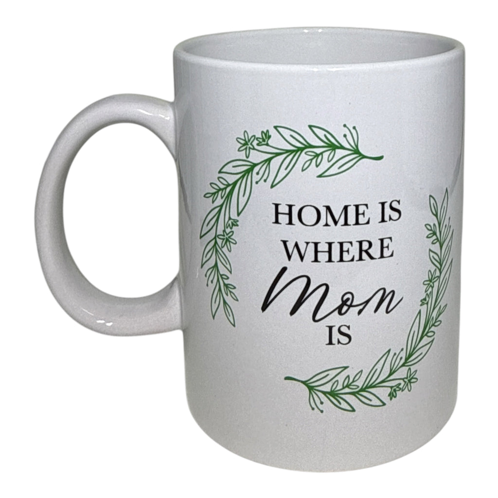 "Home Is Where Mom Is" Ceramic Mug | Royal Norfolk Mother's Day Gift