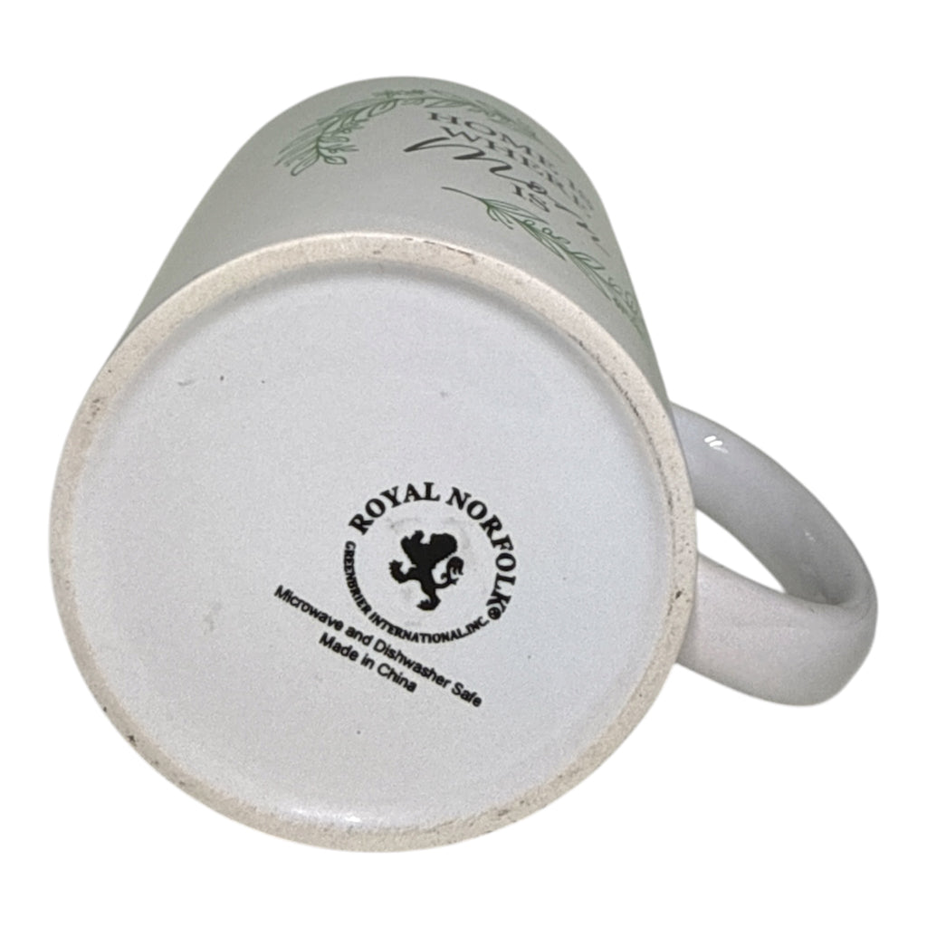 "Home Is Where Mom Is" Ceramic Mug | Royal Norfolk Mother's Day Gift