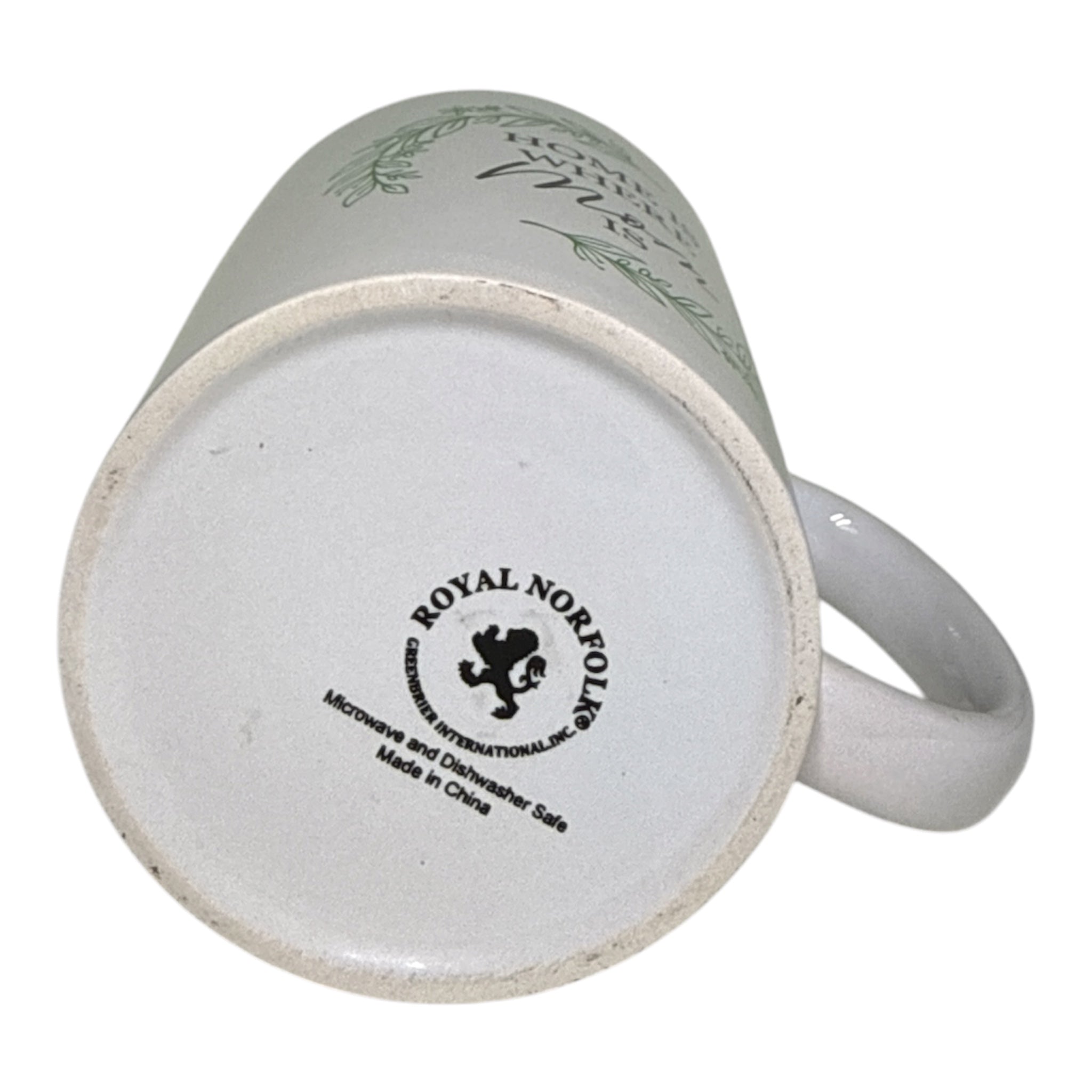 "Home Is Where Mom Is" Ceramic Mug | Royal Norfolk Mother's Day Gift