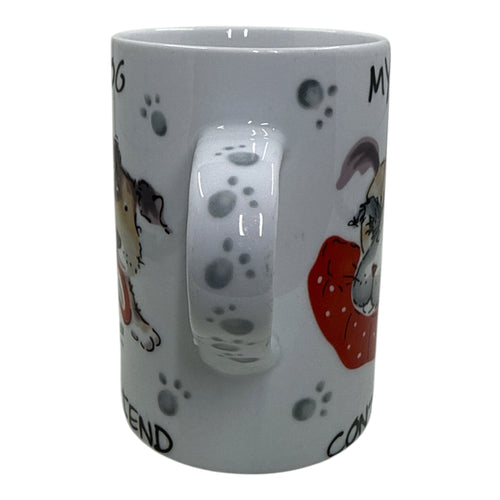 Contented Pets "My Dog Best Friend" Novelty Mug | Dog Lover Gift