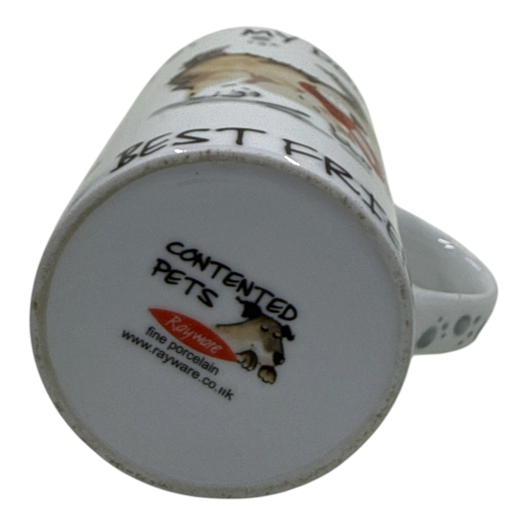Contented Pets "My Dog Best Friend" Novelty Mug | Dog Lover Gift