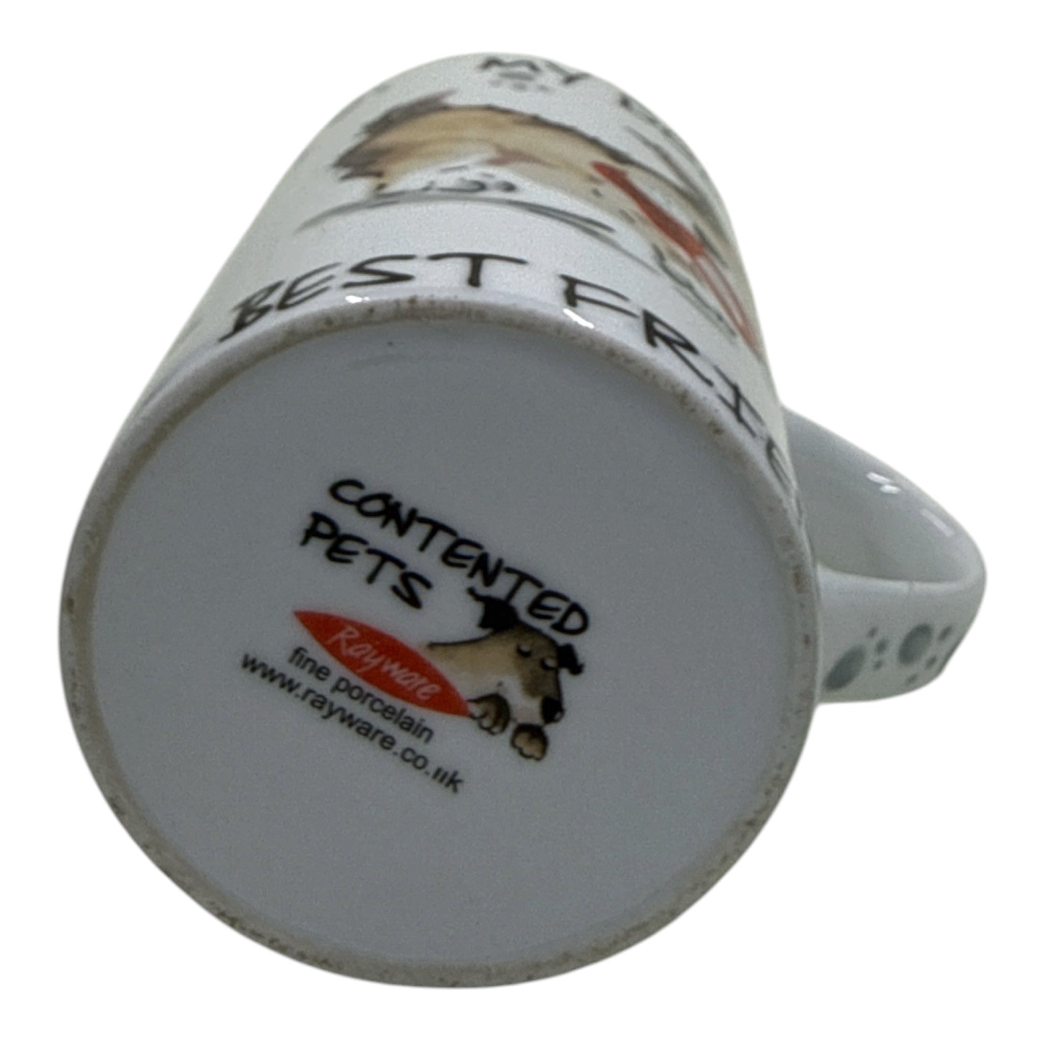 Contented Pets "My Dog Best Friend" Novelty Mug | Dog Lover Gift