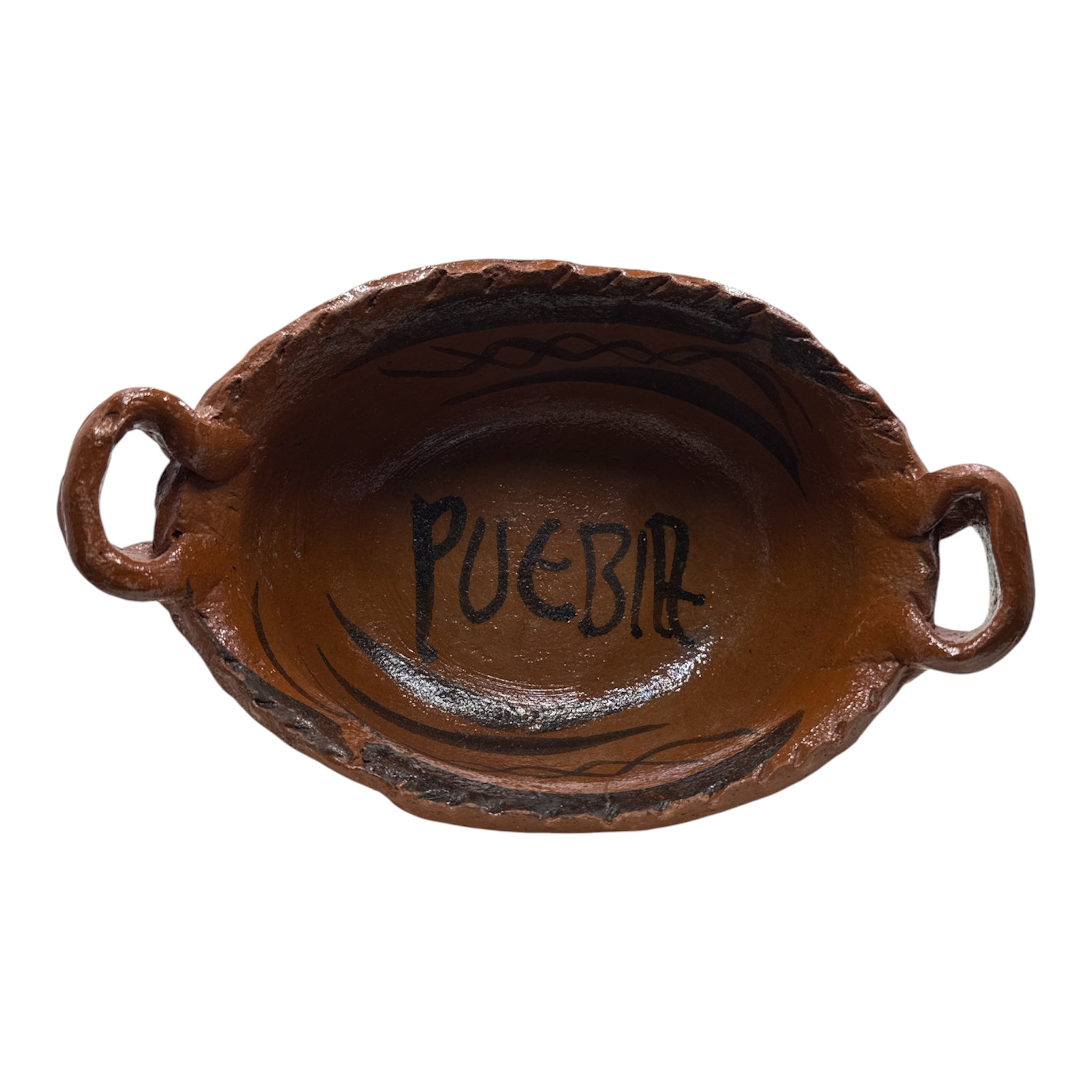 Handcrafted Mexican Cazuela | Puebla Region Terracotta Clay Pot